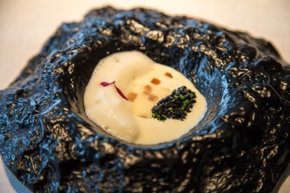 Caviar and turnip